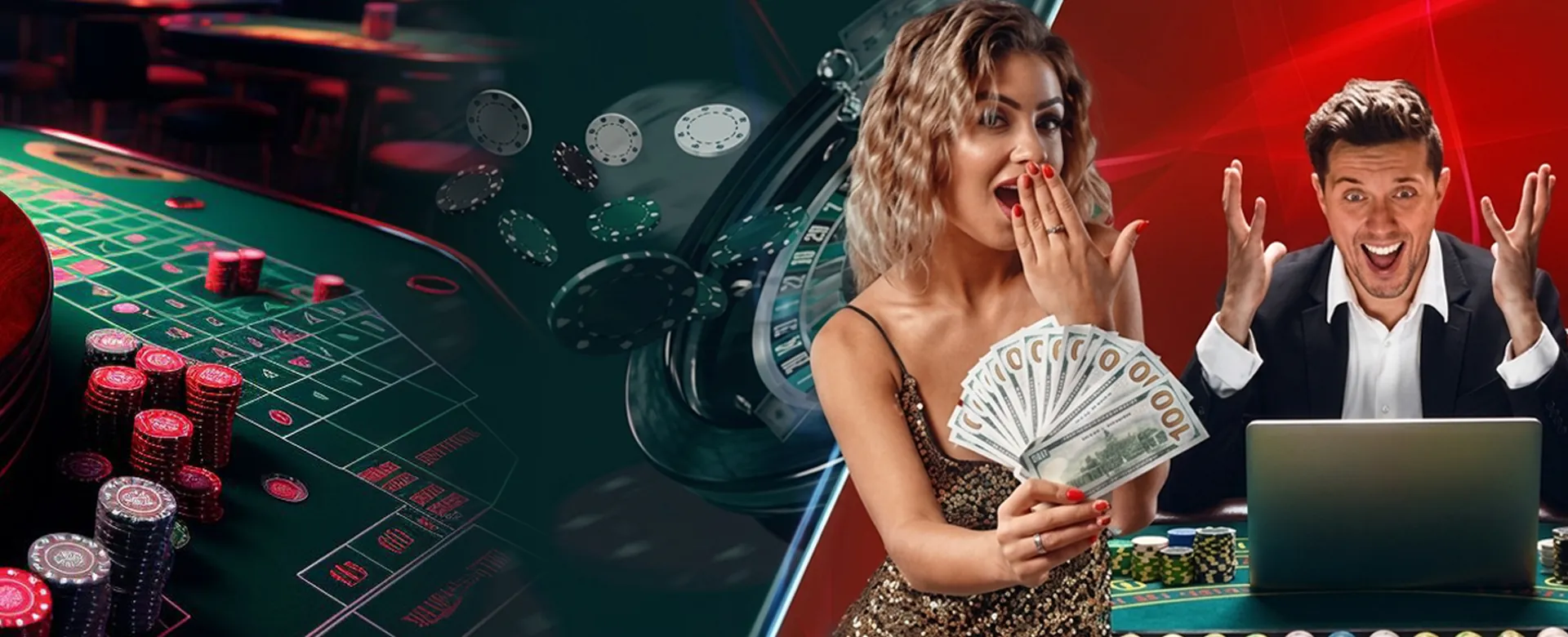 Jilibet Poker Table with Cards and Chips