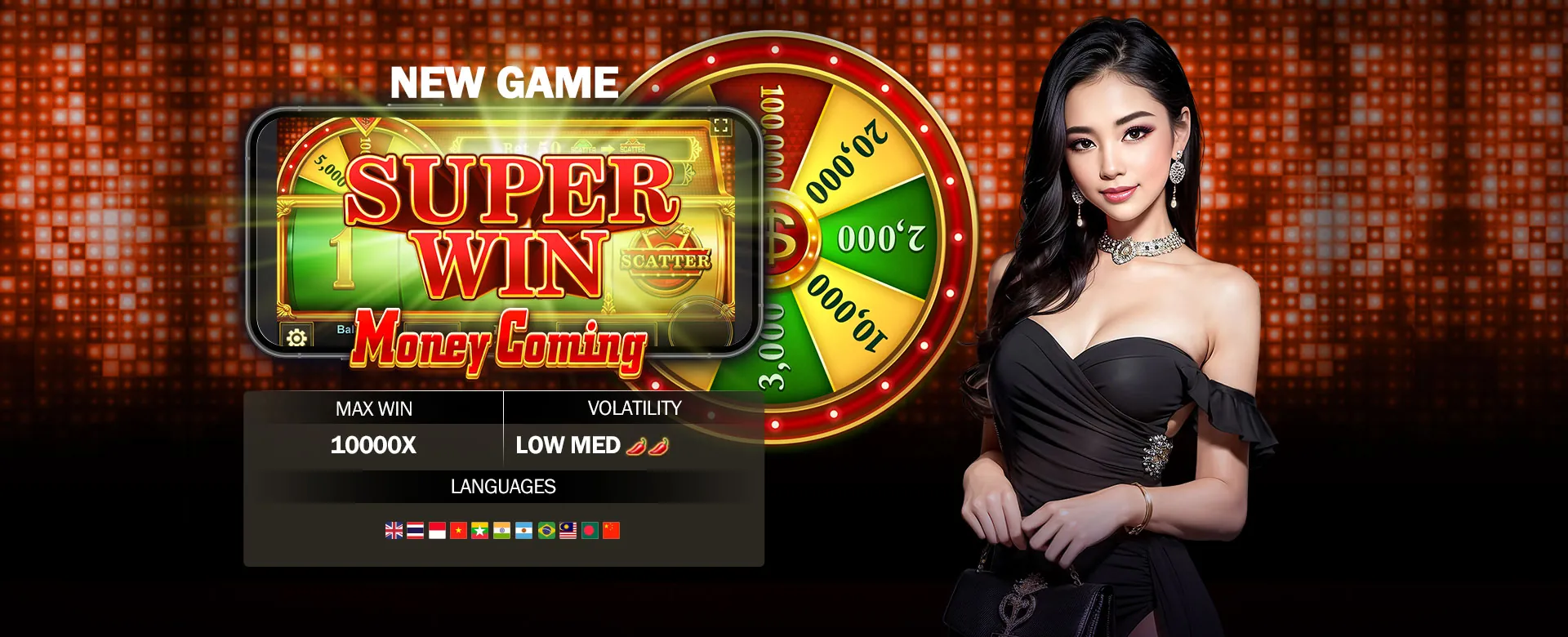 Professional live dealer at a Jilibet casino table with cards and chips
